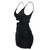 Summer 2020 Hollow Dress Women Fashion Sexy Strapless Shoulder Halter Hollow Dress V-Neck Beach Dress Casual Bandage Dress