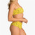 Sexy High Waist Bikini Swimwear Women Swimsuit Push Up Monokini Bandage Bathing Suit Female Beach Wear Bathers Swimming Suit XL Yellow