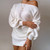 Casual Knitted Mini Dress Women Autumn Winter Sweaters Balloon Long Sleeve Knitwear Women's Dresses Loose Jersey