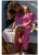 Square Collar Rose Red Maxi Dress Slit Beach Casual Short Sleeve Dress Summer 2021 Elastic Dress Long Robe Femme
