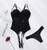 Black Fashion Women Sexy Bra Set Embroidery Bralette Underwear Sets Female Panties Brief Sets Ladies Lingerie