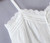 Boho Inpsired white cotton dress set women straps V-neck sexy summer dress elastic waist mini boho beach dress chic ladies dress