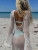 Long Sleeve Knit Beach Dress Women Sexy See Through Slim Maxi Dress Summer Elegant Solid Backless Long Dress Holiday Outfit 2023
