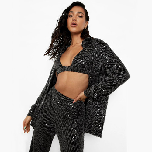 Womens sparkly suit Clearance