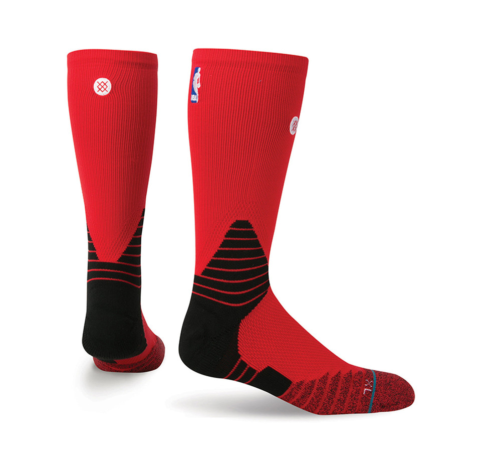 Stance Solid Crew Red