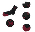 WoW Semi-Terry Quarter Socks AWSK011-1