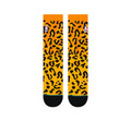 Stance NBA Logoman Leopard Socks (Gold)