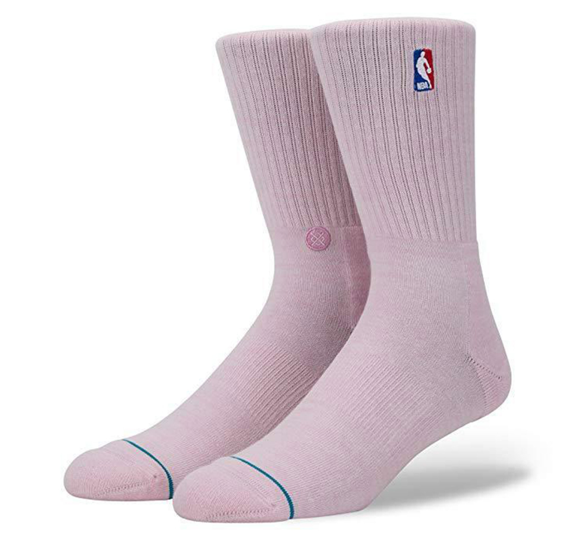 nba logoman crew socks