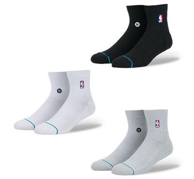 Chaussettes Stance Nba Logoman Dye Light Grey : Addicted Shop