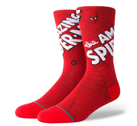 Stance Amazing Spiderman Socks | Shop online now at Sunlight Station