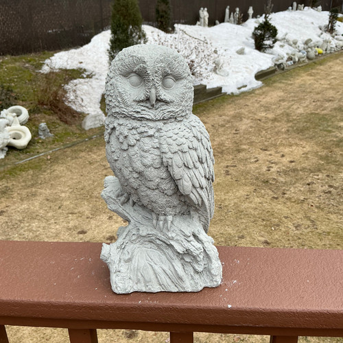 Snow Owl 12.5'' Tall