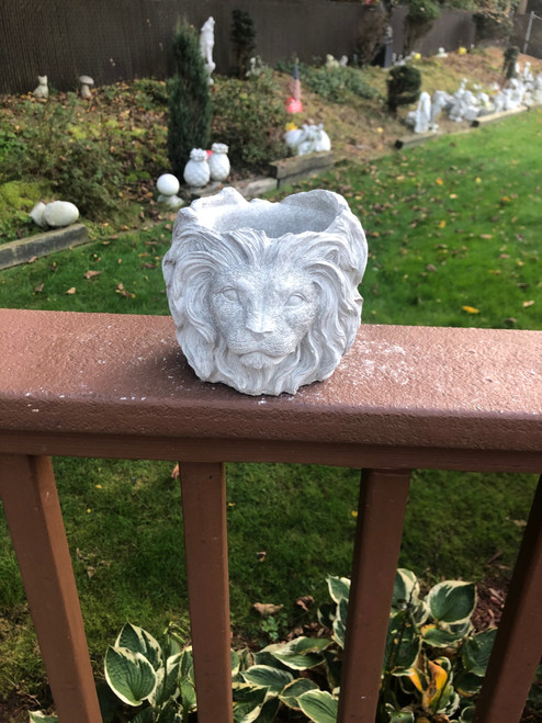 Lion Head Planter