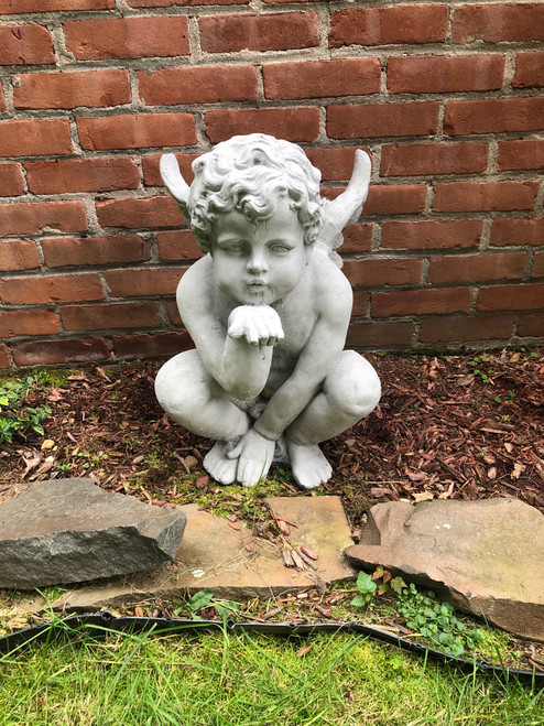 Cherub Angel Blowing Kiss