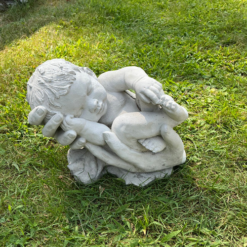 Baby in hands