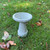 Sm. 1 Piece Bird Bath/ Bird Feeder
