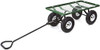 Gorilla Carts GOR400-COM Steel Garden Cart with Removable Sides, 400-lbs. Capacity, Green