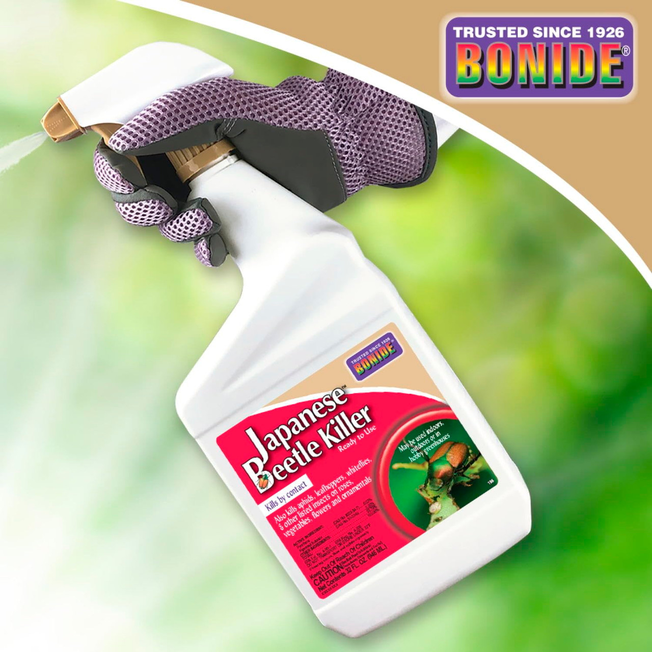 Bonide Japanese Beetle Killer Ready-to-Use Spray, 32 oz Indoor