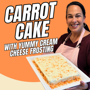 Moist Carrot Cake with Cream Cheese Frosting
