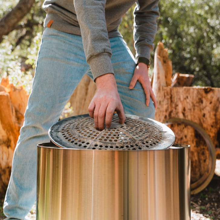 Solo Stove Bonfire 2.0, Smokeless Fire Pit | Wood Burning