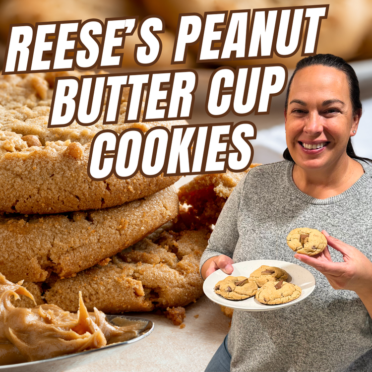 Reese’s Peanut Butter Cup Peanut Butter Cookies