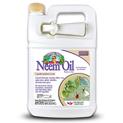 Bonide Captain Jack's Neem Oil, 128 oz Ready-to-Use, Multi-Purpose  Fungicide, Insecticide and Miticide
