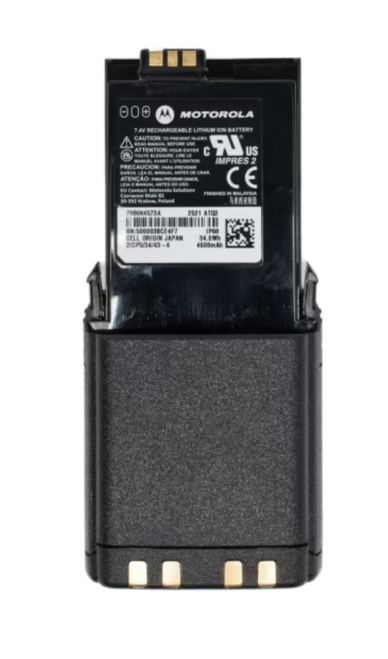 Motorola PMNN4573A IMPRES™2 4600 mAh Li-Ion Battery