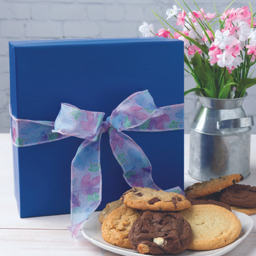 Blue Cookie Box