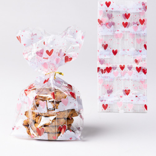 Hearts Cookie Gift Bag Hearts Cookie Gift Bag