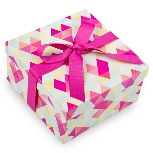 Pastel Heart Cookie Box