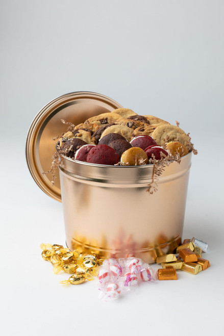 Gold Large Cookie Bucket