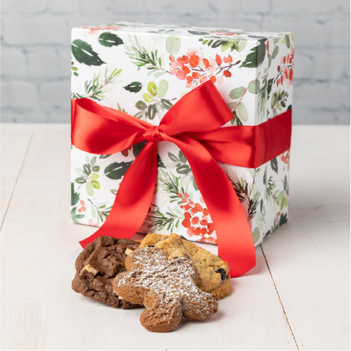 Holly Cookie Gift Box
