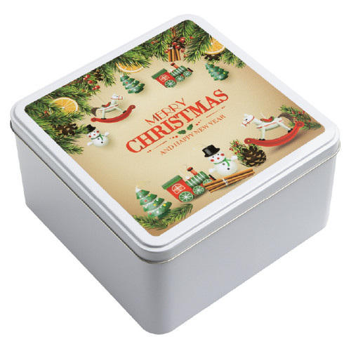 Christmas Toys Cookie Tin