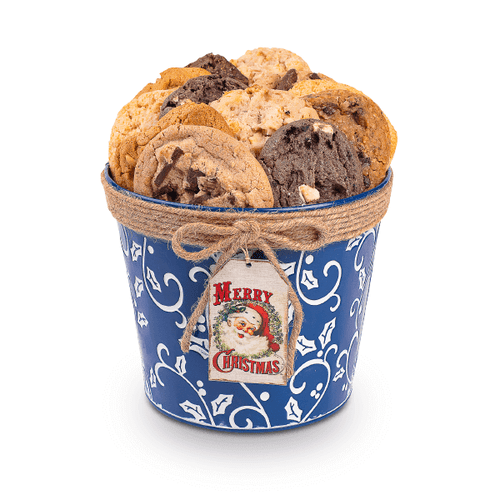 Blue Swirls Cookie Tub