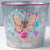 You Are Beautiful Bucket filled with gourmet cookies, decorated with a colorful butterfly and bright flower bouquet, perfect heartfelt gift for birthdays, encouragement, or just because.
