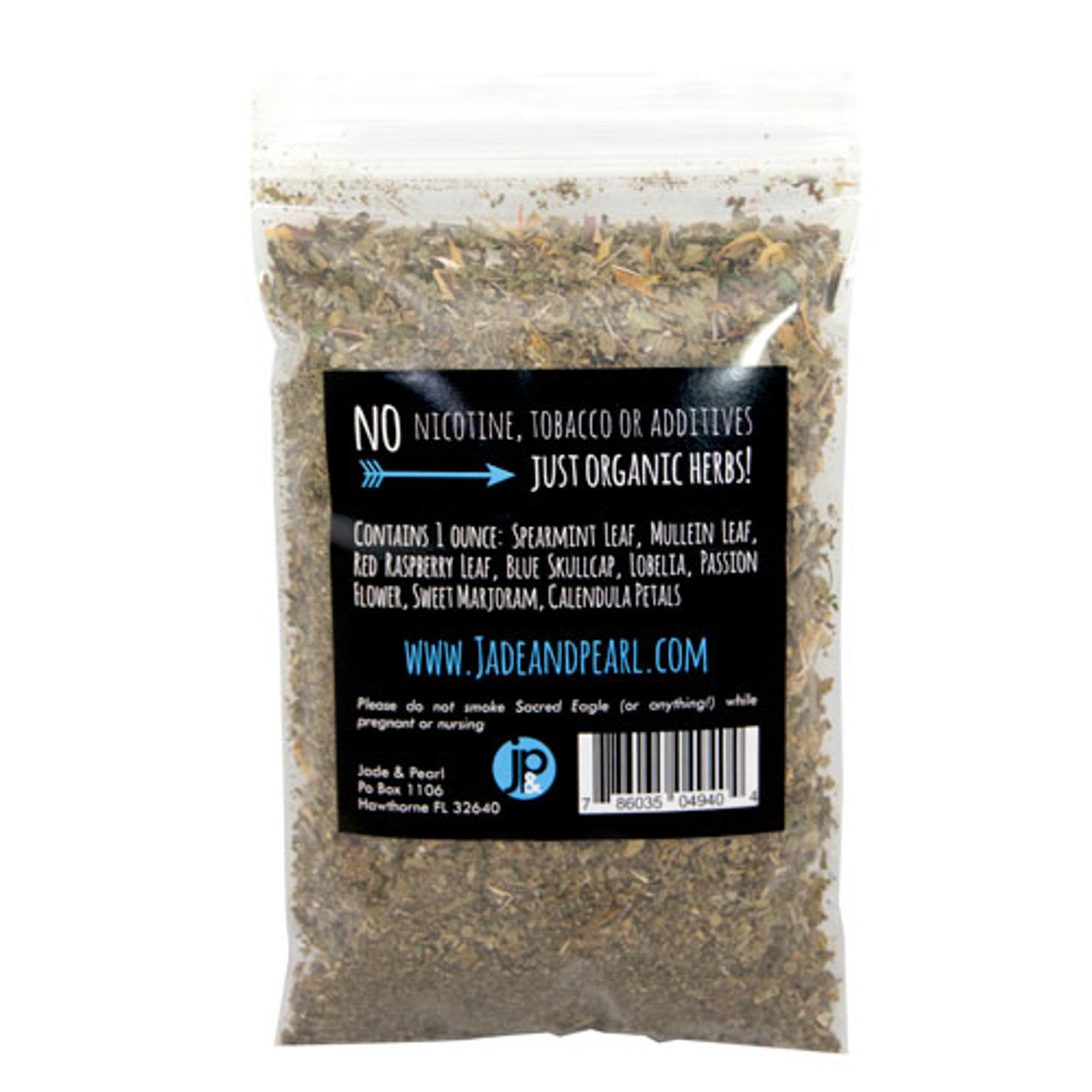  Organic Herbal Smoking Blend in a Barrier Bag by Herbal  Spirits  Handcrafted, Used with Herbal Cigarettes, Pipes, and Tea  (Rivendell, Small) : Health & Household
