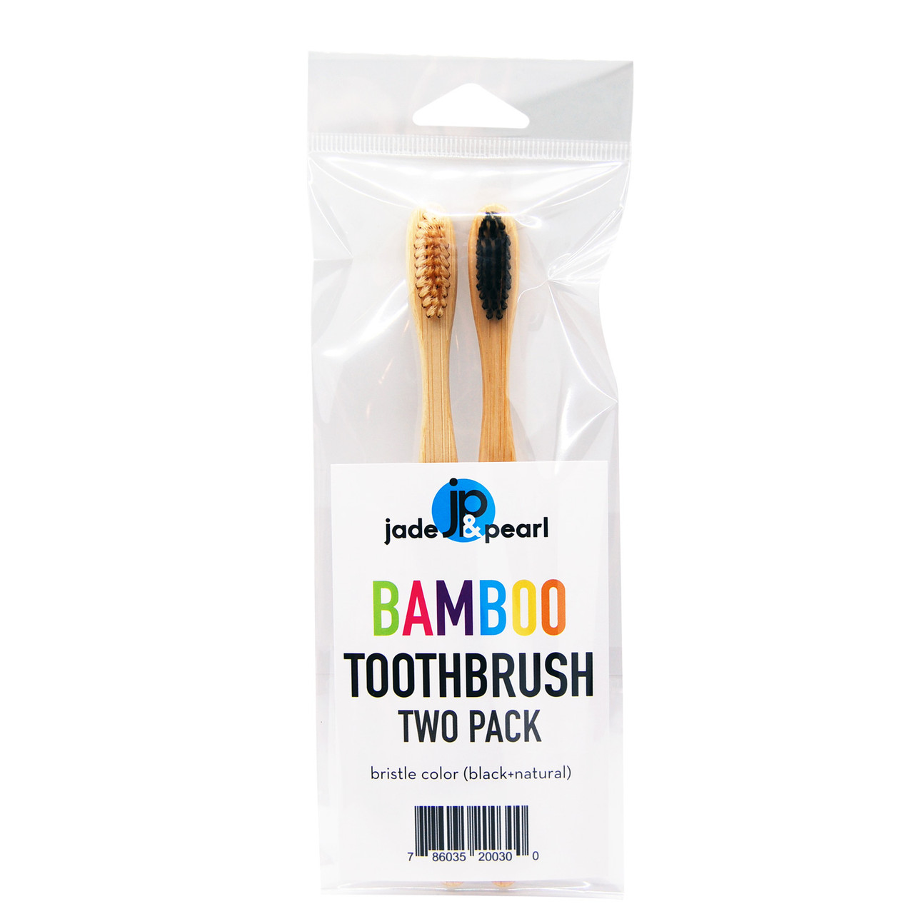 Bamboo Toothbrushes - Jade and Pearl