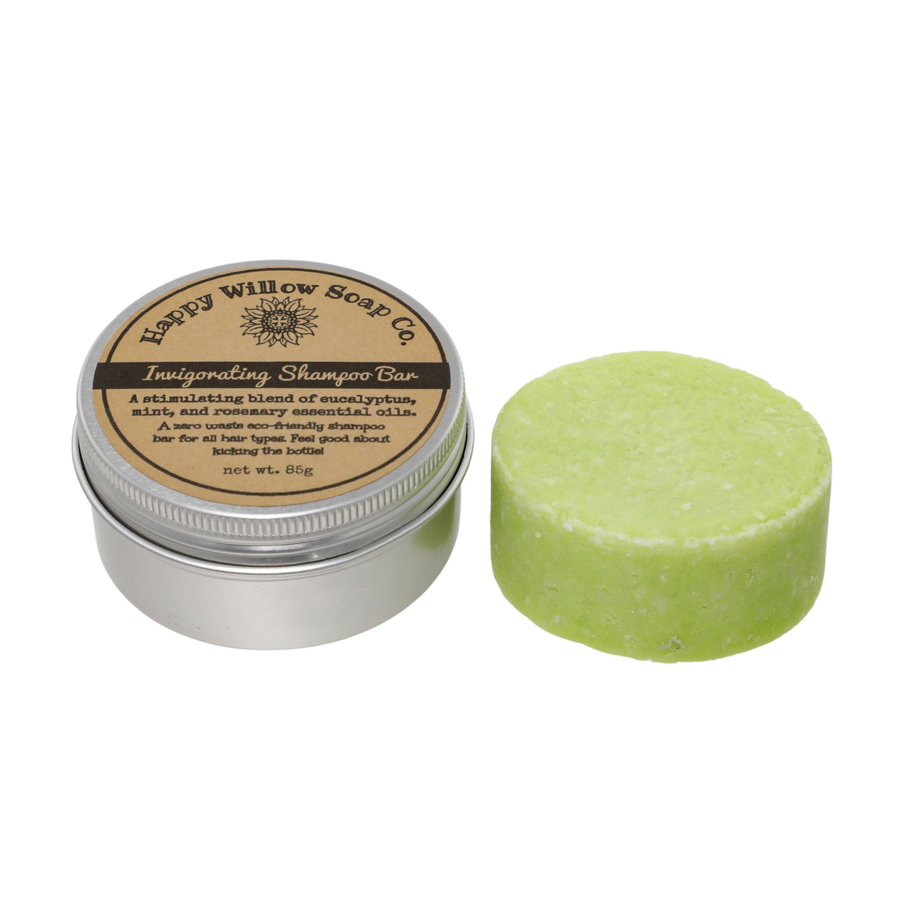 synd hastighed gennemførlig Happy Willow Shampoo Bar - Invigorating (Rosemary Mint Eucalyptus) - Jade  and Pearl