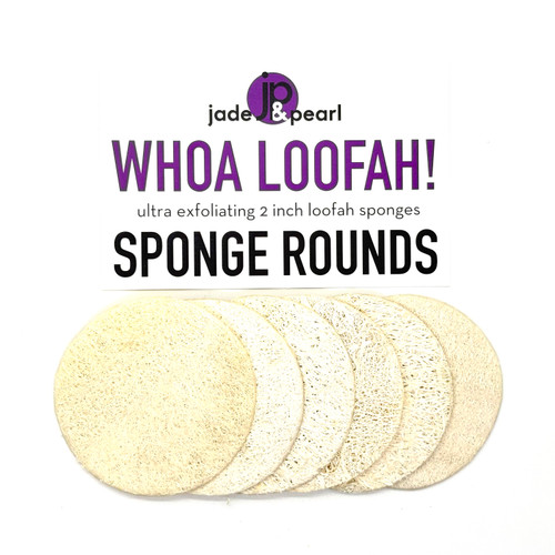 WHOA LOOFAH! Ultra-Exfoliating Loofah Rounds