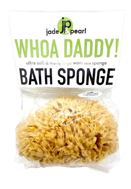 WHOA DADDY! Large Ultra-Soft "Sea Wool" Bath Sponge 