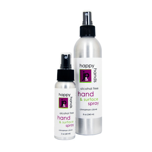 alcohol-free Happy Hands hand & surface spray