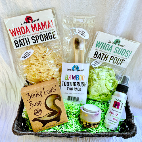 Gift Basket- Bath Time - Jade and Pearl, Inc.