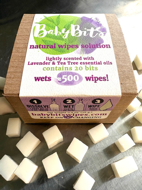 Baby Bits all natural wipes solution