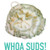 WHOA SUDS! Ultra Soft & Sudsy Bamboo Fiber Bath Pouf