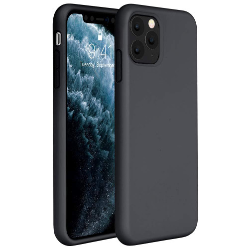 Black Case For iPhone 12,11 Pro XR X XS MAX Shockproof Soft Silicone Phone Cover