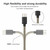 1M 2M 3M Long Micro USB Data Sync Charger Cable Lead For Samsung Android Phones