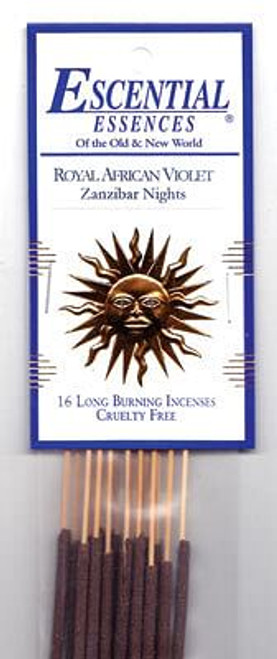 Royal African Violet escential essences incense sticks 16 pack H558-ISROYAM Royal African Violet escential essences incense sticks 16 pack H558-ISROYAM