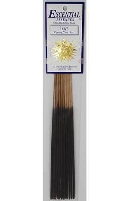 Love Escential essences incense sticks 16 pack H558-ISLOVM Love Escential essences incense sticks 16 pack H558-ISLOVM