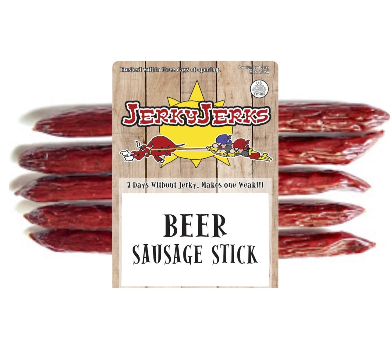 Beer Sausage Sticks