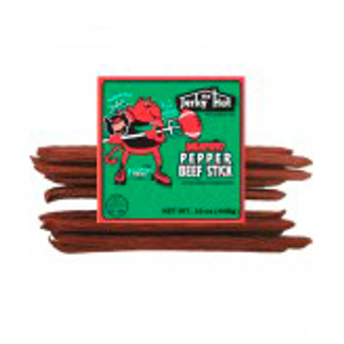 Jalapeno Pete's beef stick is our mild beef stick with Jalapeno chili added in for just a spark of heat!