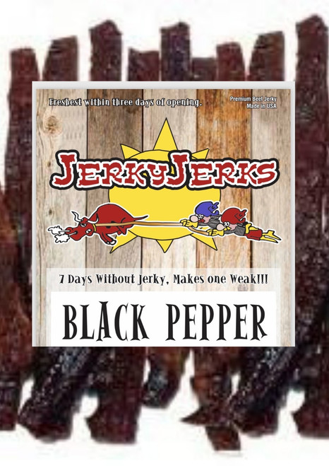 Black Pepper Thick Steak Cut Jerky Jerks 7oz